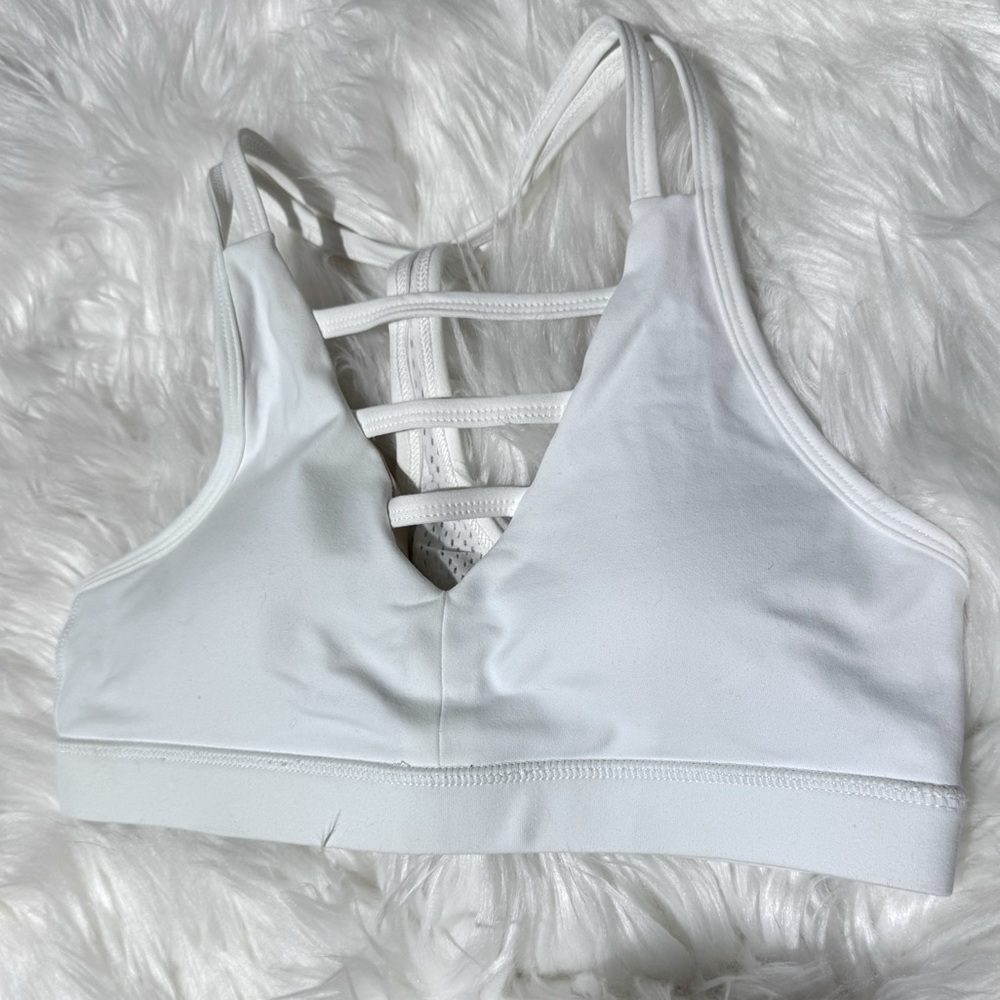 Zyia active white spots bra size M‎